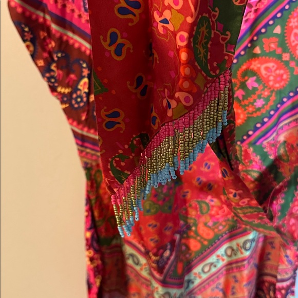 FARM Rio Vibrant Pink and Green dress - Picture 11 of 11